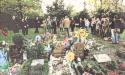 Begrafenis onbekend baylijkje op Daelwijck in Utrecht