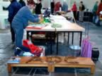 Werktafel voor experimenteel rouwbloemenwerk leerlingen AOC Friesland ( � UID) (41kb)